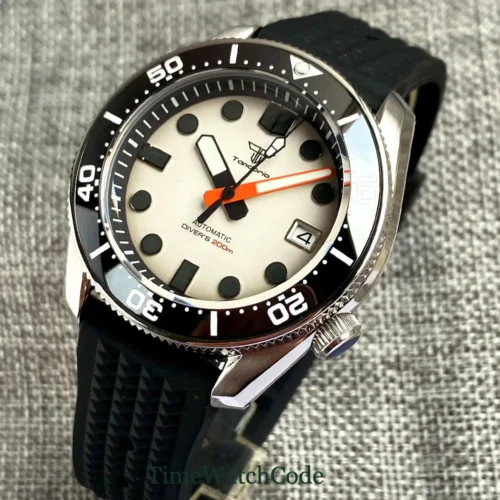 kf S3d87d7843ccc435a8ed214a45cb7bdf01 Tandorio 20BAR Diving Automatic Watch For Men NH35 Movement Date Sapphire Crystal Luminous Waterproof 42 5mm